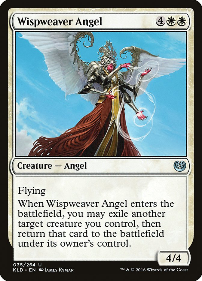 Wispweaver Angel (35) [Kaladesh] | Odin's Place