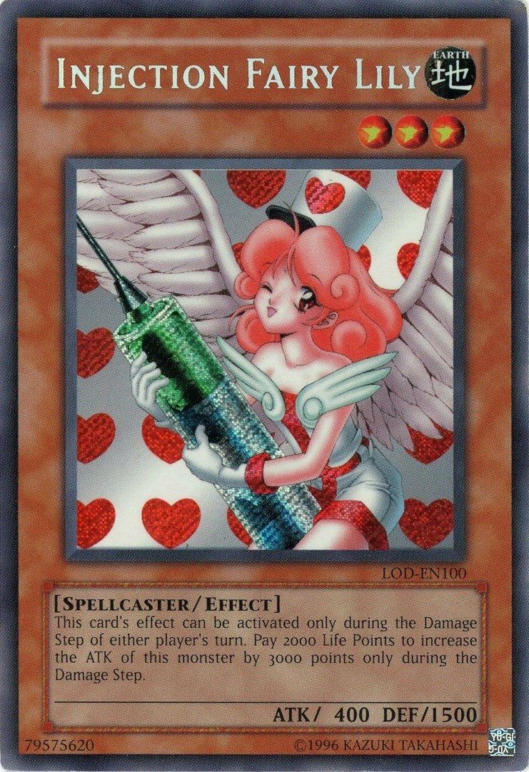 Injection Fairy Lily [LOD-EN100] Secret Rare | Odin's Place
