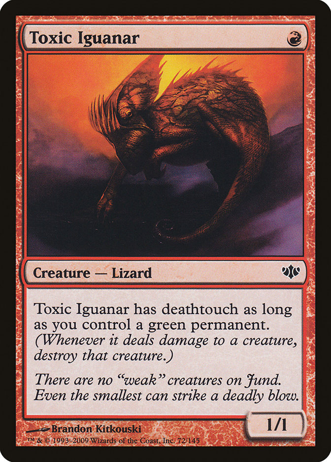 Toxic Iguanar (72) [Conflux] | Odin's Place