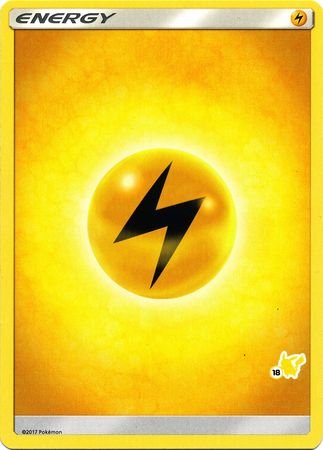 Lightning Energy (Pikachu Stamp #18) [Battle Academy 2020] | Odin's Place