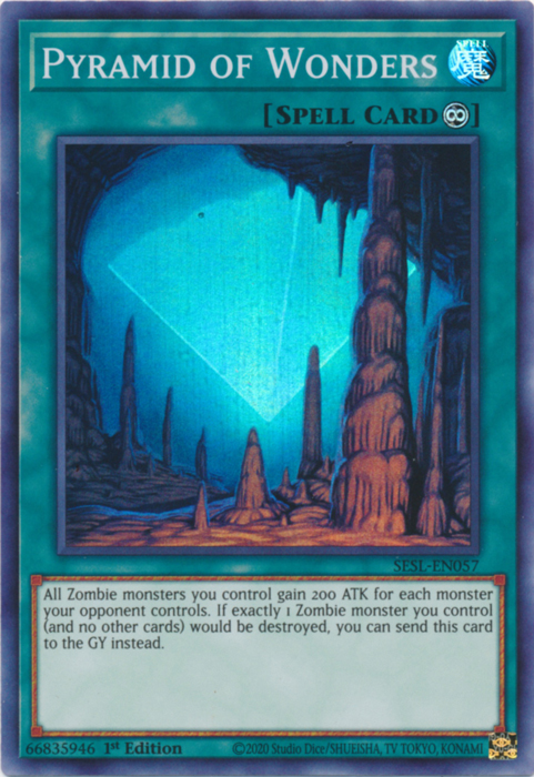 Pyramid of Wonders [SESL-EN057] Super Rare | Odin's Place
