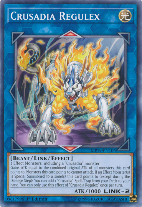 Crusadia Regulex [MP19-EN106] Common | Odin's Place