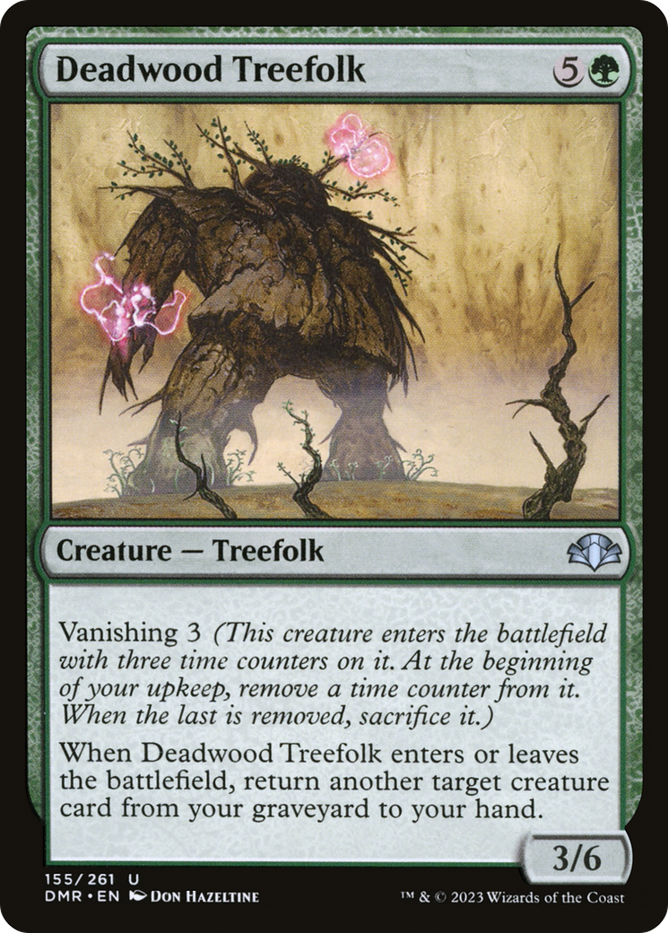 Deadwood Treefolk [Dominaria Remastered] | Odin's Place