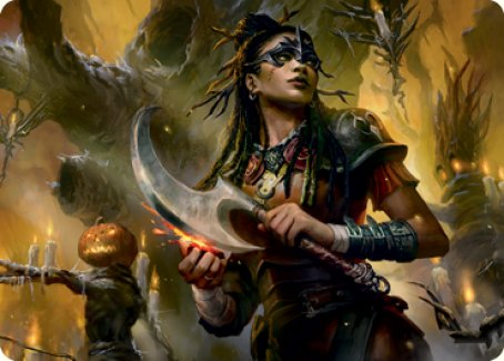Harvesttide Sentry Art Card [Innistrad: Midnight Hunt Art Series] | Odin's Place