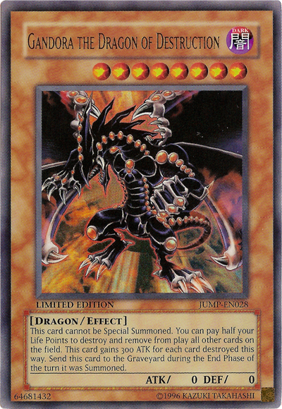Gandora the Dragon of Destruction [JUMP-EN028] Ultra Rare | Odin's Place