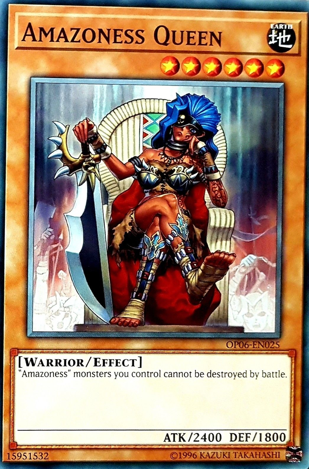 Amazoness Queen [OP06-EN025] Common | Odin's Place