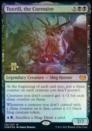 Toxrill, the Corrosive [Innistrad: Crimson Vow Prerelease Promos] | Odin's Place