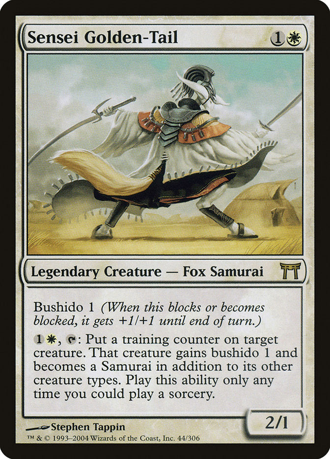 Sensei Golden-Tail (44) [Champions of Kamigawa] | Odin's Place