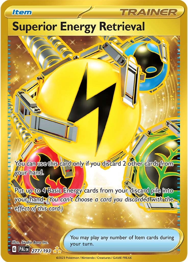 Superior Energy Retrieval (277/193) [Scarlet & Violet: Paldea Evolved] | Odin's Place