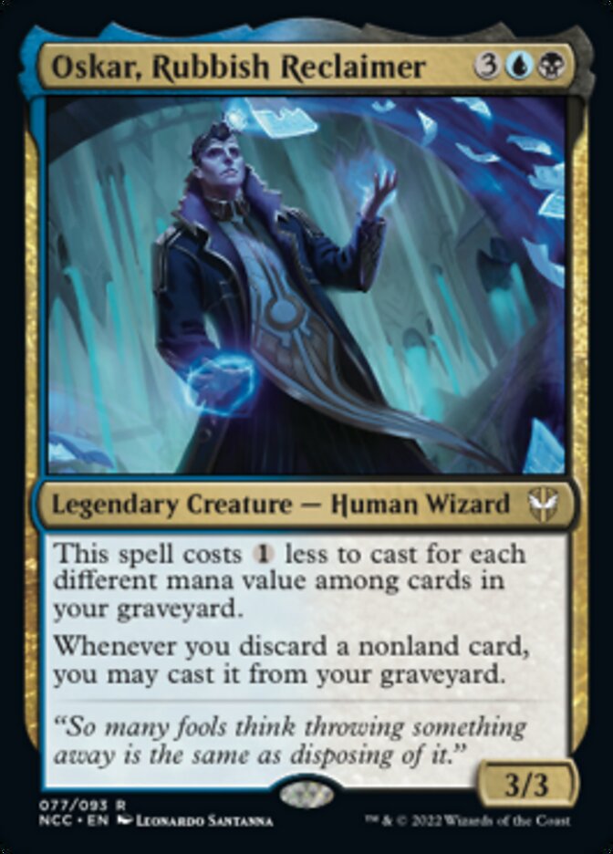 Oskar, Rubbish Reclaimer [Streets of New Capenna Commander] | Odin's Place