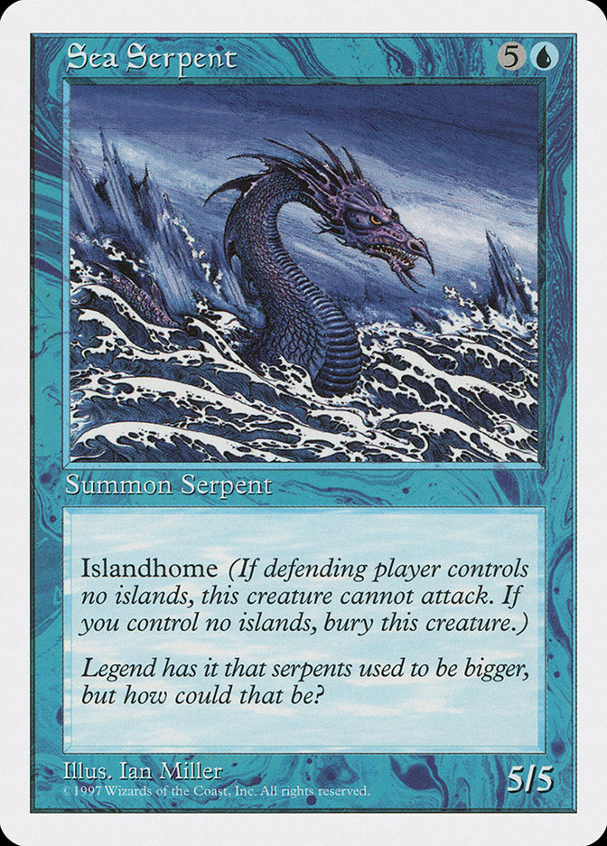Sea Serpent (118) [Fifth Edition] | Odin's Place