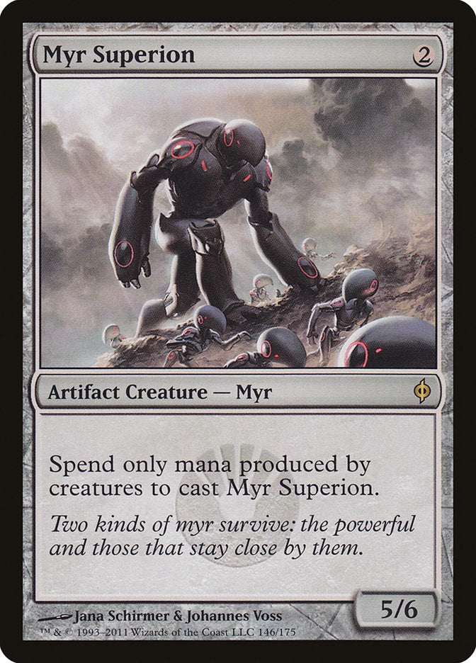 Myr Superion (146) [New Phyrexia] | Odin's Place