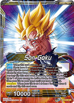 Son Goku // SS4 Son Goku, Returned from Hell (BT14-091) [Cross Spirits] | Odin's Place