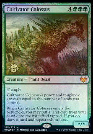 Cultivator Colossus [Innistrad: Crimson Vow Prerelease Promos] | Odin's Place