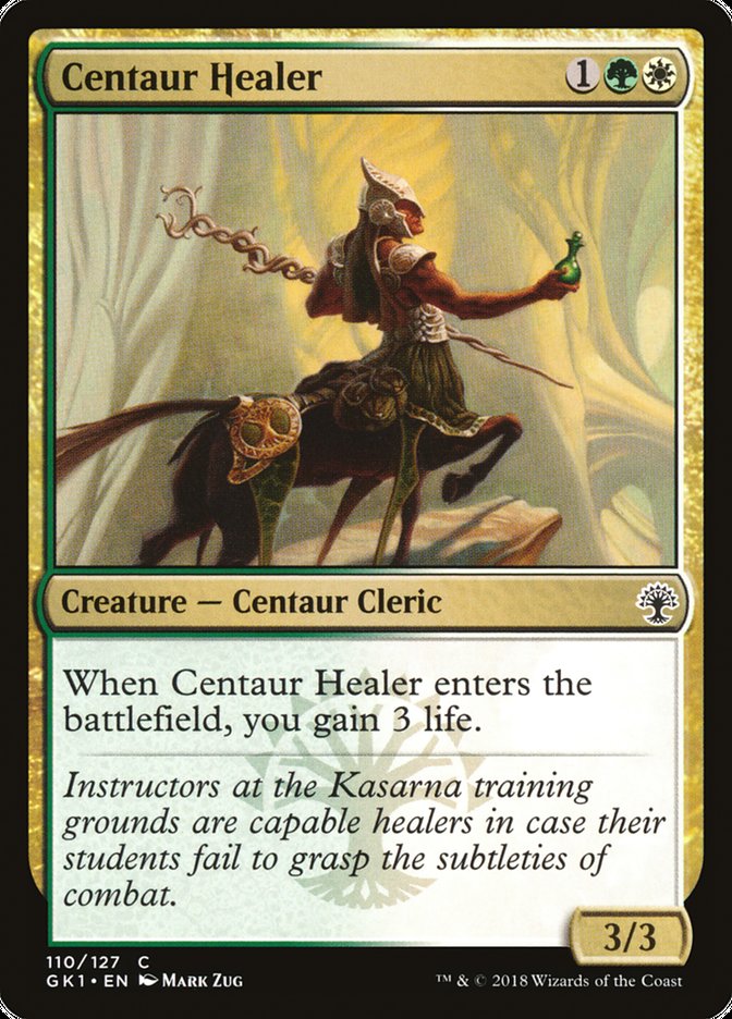 Centaur Healer (110) [Guilds of Ravnica Guild Kit] | Odin's Place
