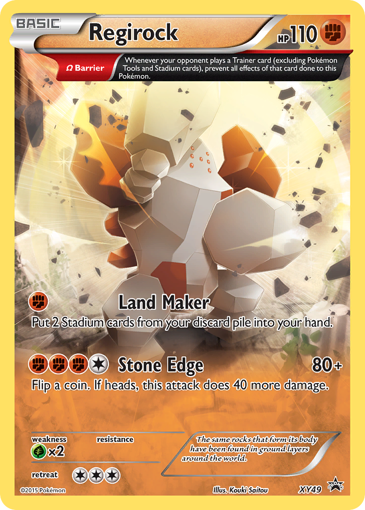Regirock (XY49) [XY: Black Star Promos] | Odin's Place