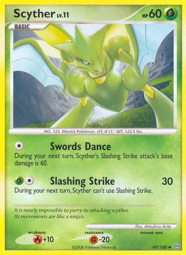 Scyther (49/100) [Diamond & Pearl: Stormfront] | Odin's Place