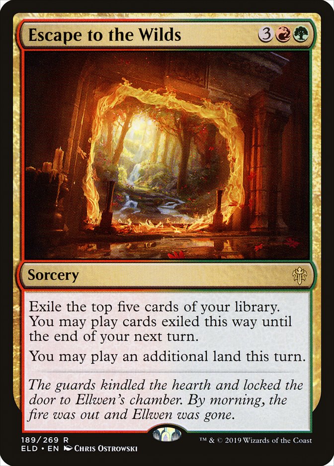 Escape to the Wilds [Throne of Eldraine] | Odin's Place