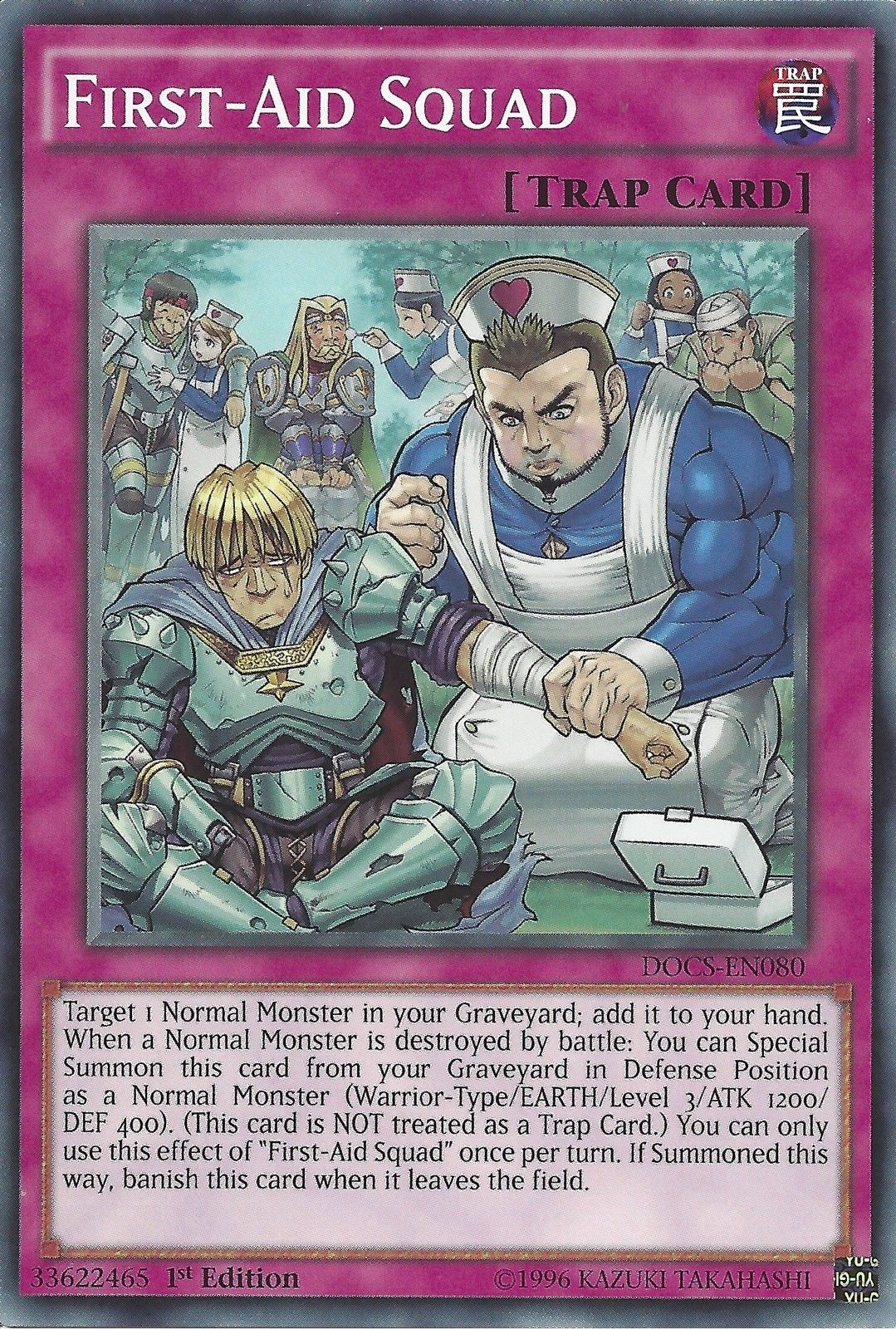 First-Aid Squad [DOCS-EN080] Short Print | Odin's Place
