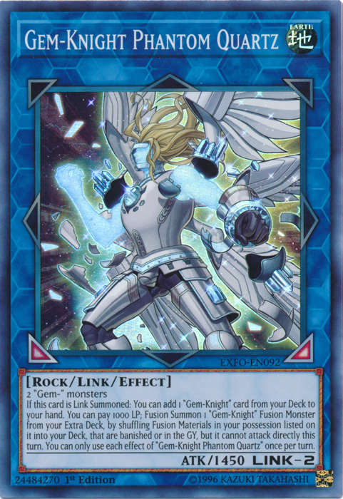 Gem-Knight Phantom Quartz [EXFO-EN092] Super Rare | Odin's Place
