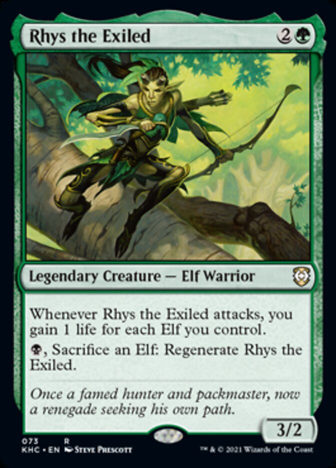 Rhys the Exiled [Kaldheim Commander] | Odin's Place