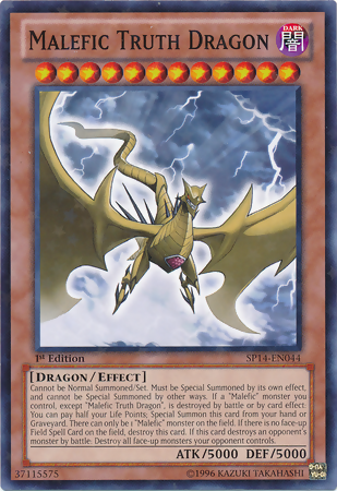 Malefic Truth Dragon [SP14-EN044] Starfoil Rare | Odin's Place
