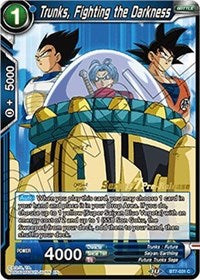 Trunks, Fighting the Darkness (BT7-031_PR) [Assault of the Saiyans Prerelease Promos] | Odin's Place