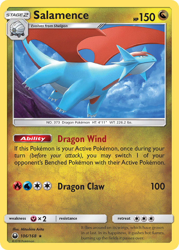 Salamence (106/168) [Sun & Moon: Celestial Storm] | Odin's Place