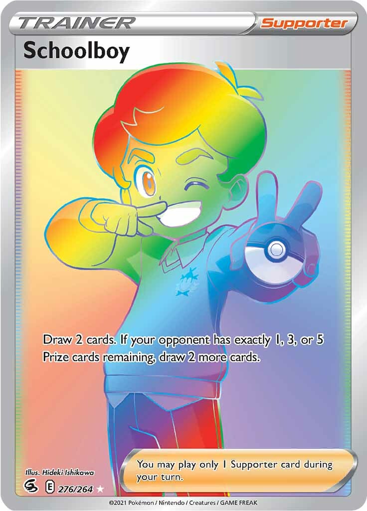Schoolboy (276/264) [Sword & Shield: Fusion Strike] | Odin's Place