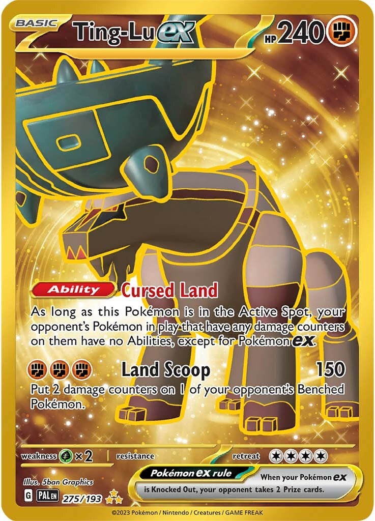 Ting-Lu ex (275/193) [Scarlet & Violet: Paldea Evolved] | Odin's Place