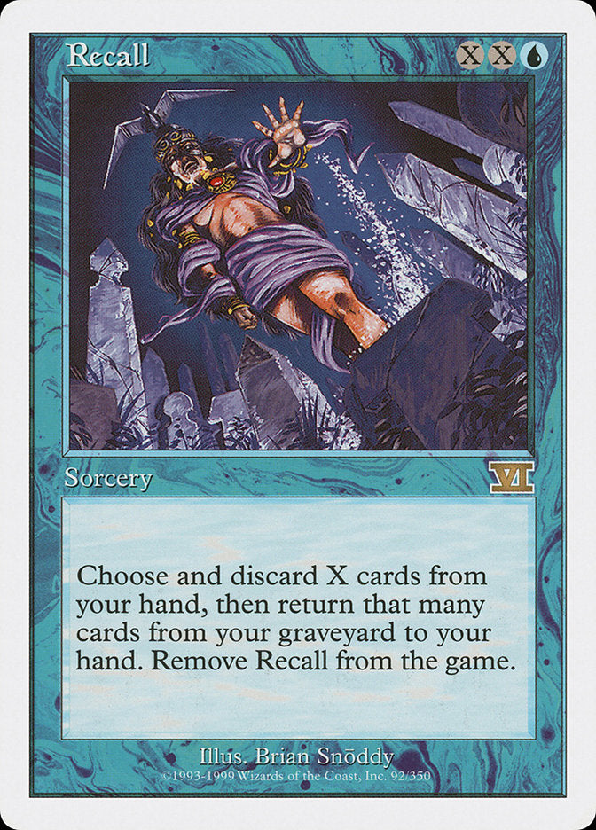 Recall (92) [Classic Sixth Edition] | Odin's Place