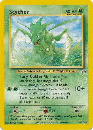 Scyther (46/75) [Neo Discovery Unlimited] | Odin's Place