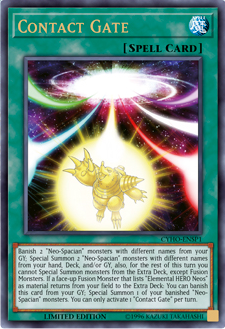 Contact Gate (Sneak Peek) [CYHO-ENSP1] Ultra Rare | Odin's Place