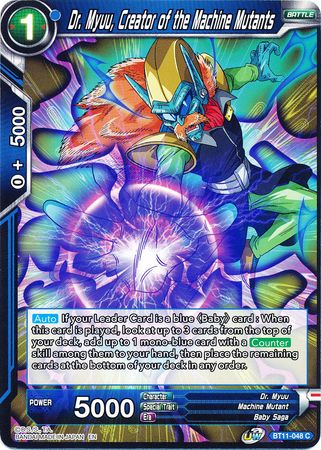 Dr. Myuu, Creator of the Machine Mutants (BT11-048) [Vermilion Bloodline] | Odin's Place