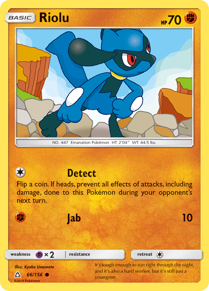 Riolu (66/156) [Sun & Moon: Ultra Prism] | Odin's Place