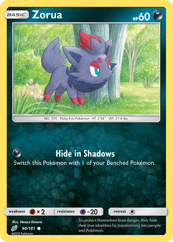 Zorua (90/181) [Sun & Moon: Team Up] | Odin's Place
