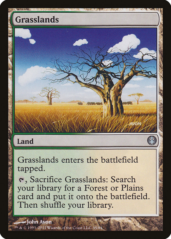 Grasslands (35) [Duel Decks: Knights vs. Dragons] | Odin's Place