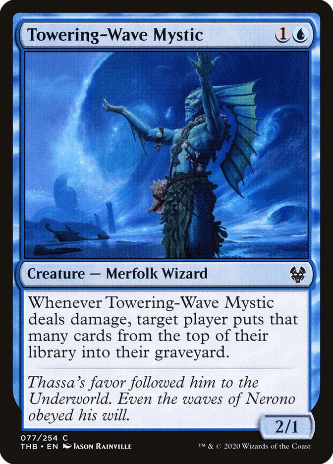Towering-Wave Mystic [Theros Beyond Death] | Odin's Place