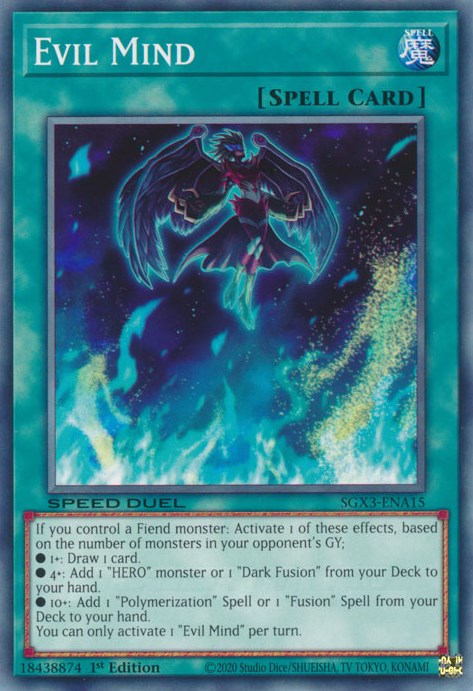 Evil Mind [SGX3-ENA15] Common | Odin's Place