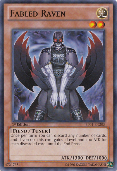 Fabled Raven [BP01-EN205] Common | Odin's Place