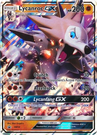 Lycanroc GX (SM14) (Jumbo Card) [Sun & Moon: Black Star Promos] | Odin's Place