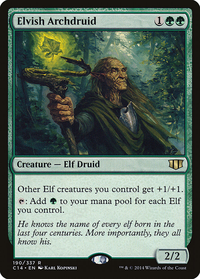Elvish Archdruid (190) [Commander 2014] | Odin's Place