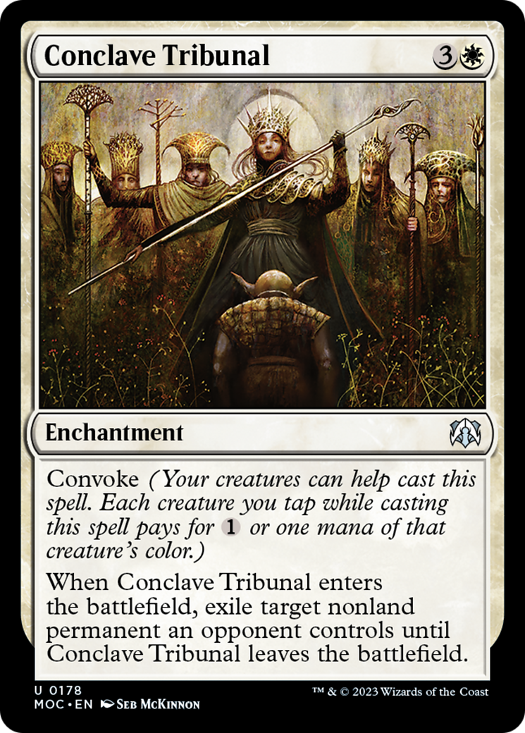 Conclave Tribunal [March of the Machine Commander] | Odin's Place