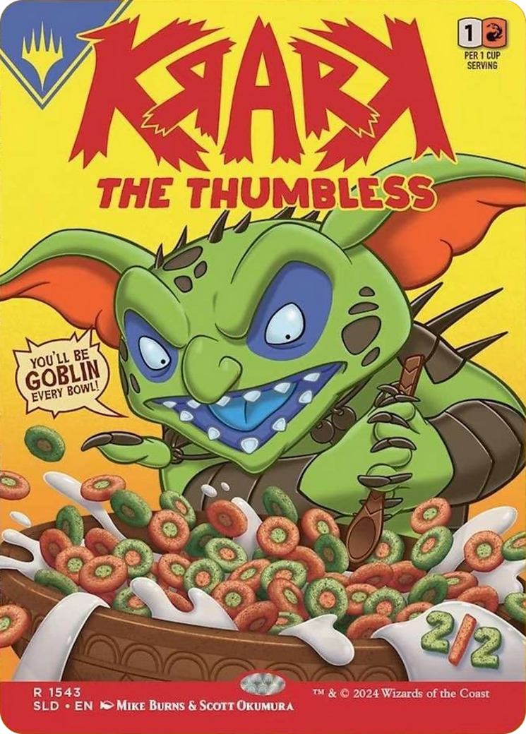 Krark, the Thumbless (Rainbow Foil) [Secret Lair Drop Series] | Odin's Place