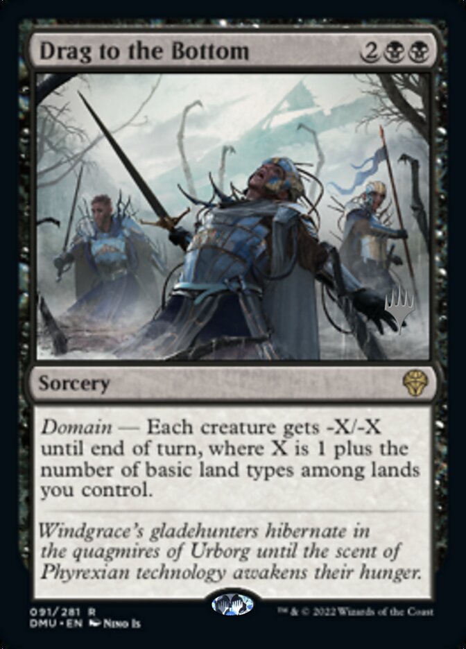 Drag to the Bottom (Promo Pack) [Dominaria United Promos] | Odin's Place
