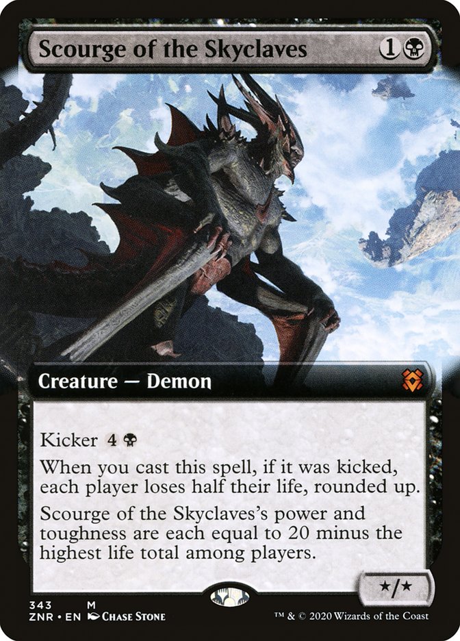 Scourge of the Skyclaves (Extended Art) [Zendikar Rising] | Odin's Place