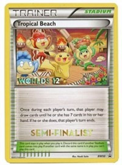 Tropical Beach (BW50) (Semi Finalist) [Black & White: Black Star Promos] | Odin's Place