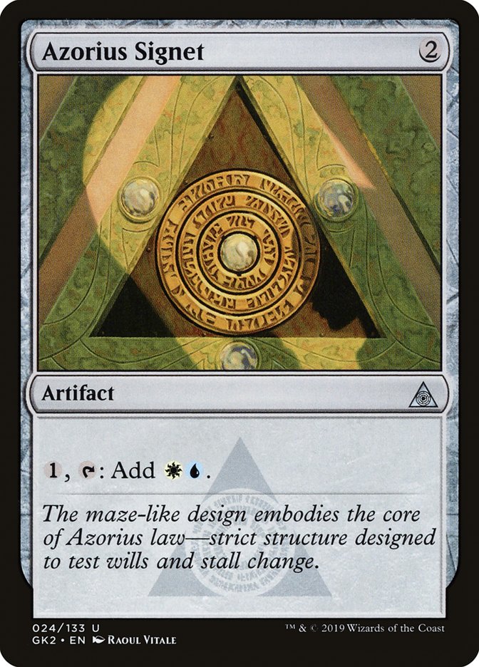 Azorius Signet (24) [Ravnica Allegiance Guild Kit] | Odin's Place