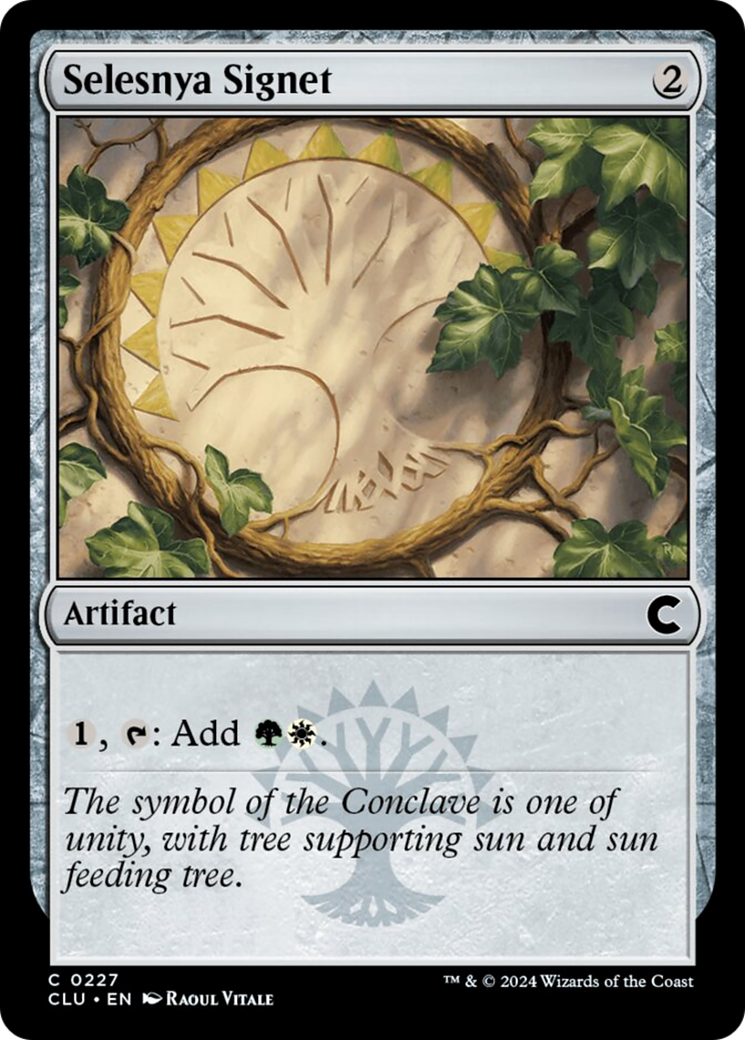 Selesnya Signet [Ravnica: Clue Edition] | Odin's Place