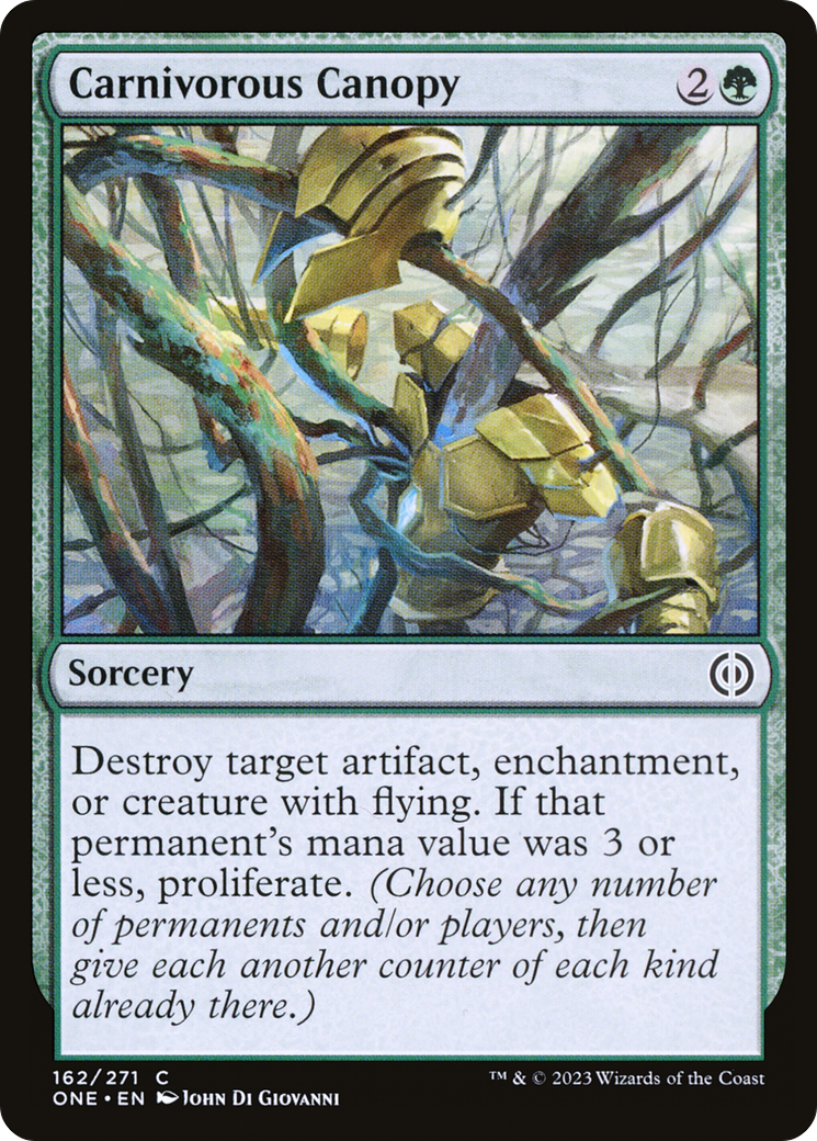 Carnivorous Canopy [Phyrexia: All Will Be One] | Odin's Place